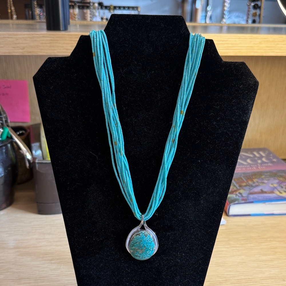 Turquoise Pendant Necklace